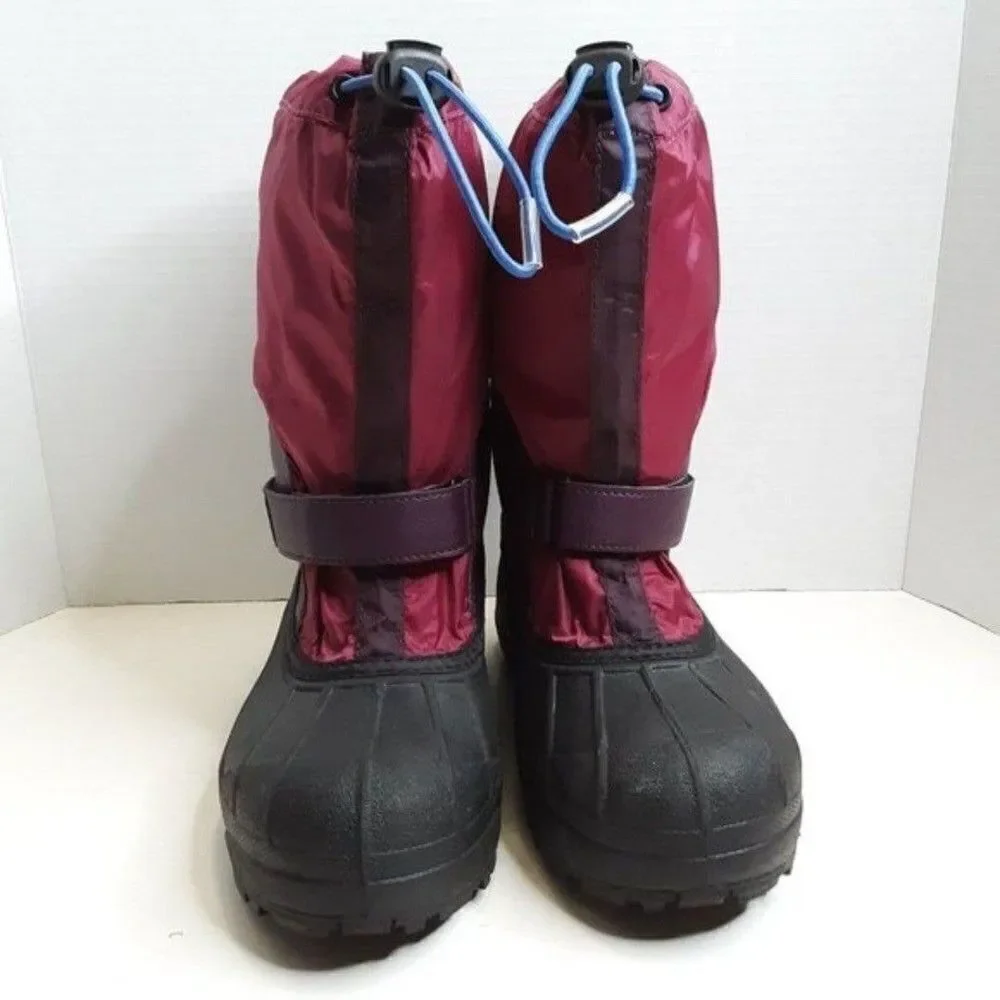 Columbia 400gr Big Girl 6 Red Purple Winter Boot